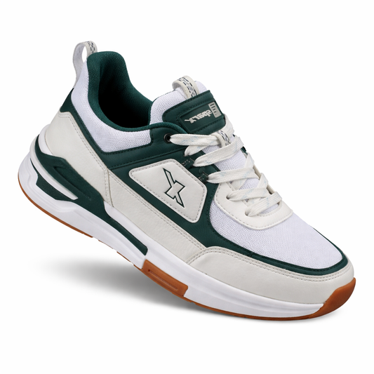 Sparx SM-1086  Sports Shoes Pearl White / Dark Green