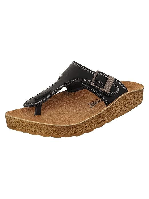 AEROWALK Men's KC12 Brown Fashion Sandals