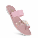 Leeds Ladies Slipper – Art 17192 Peach